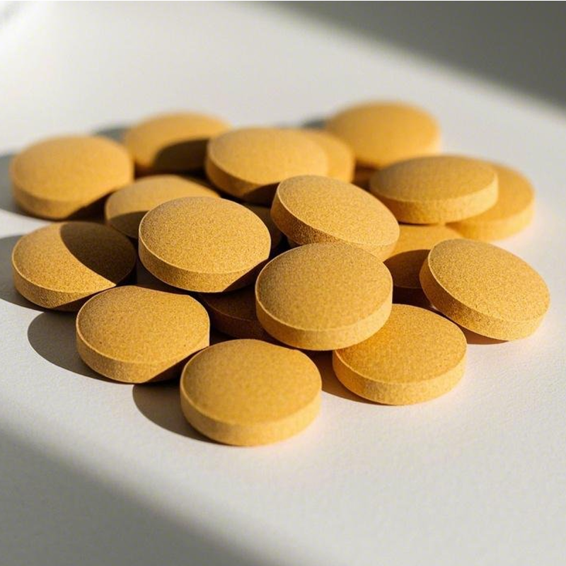 Improved Lutein Extract Zeaxanthin Chewable Tablets Candy with Vitamin C Orange Flavor