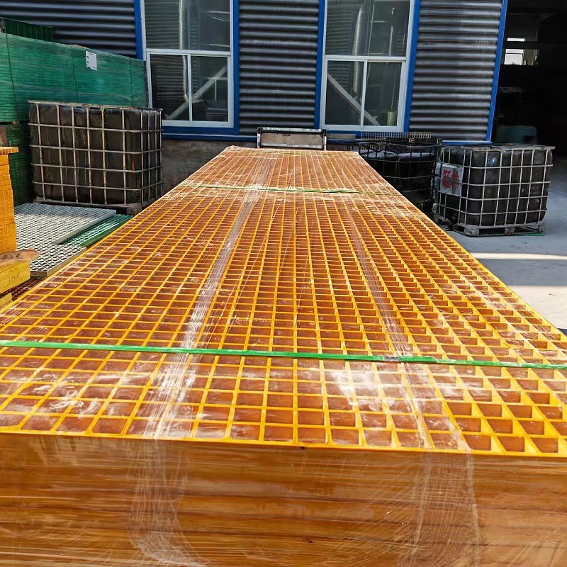 Anti-Slip FRP Grating Factory - 38/50mm Mesh Supplier