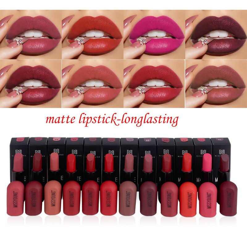 Matte Lipstick Manufacturer - New Waterproof Halal Organic 12 Color