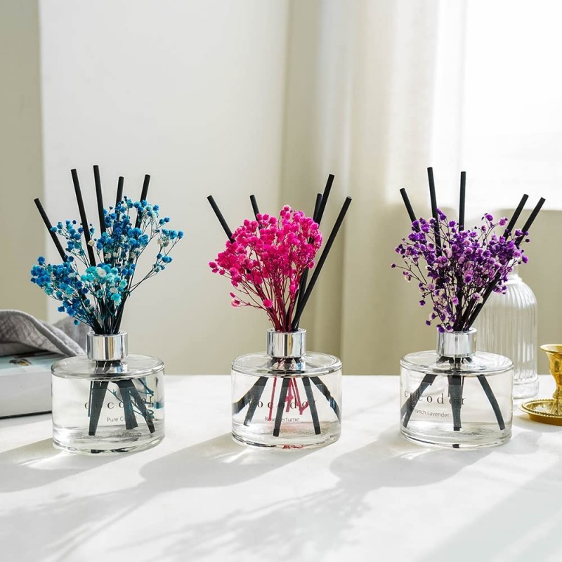 Flower Reed Diffuser Supplier - Preserved Real Dry Flower 200ml Decor