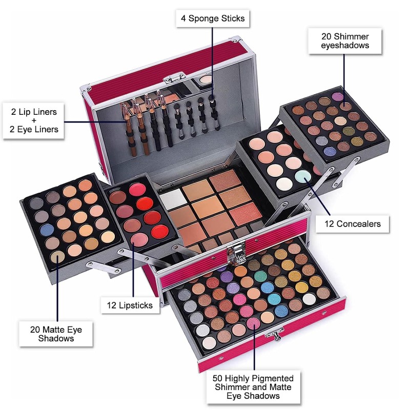 Makeup Gift Set Manufacturer - Private Label 132 Color Professional Set