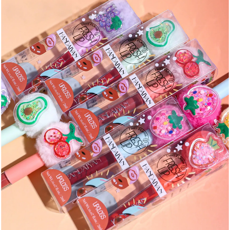 Cute Lip Gloss Supplier - Wholesale Non-stick Cup Matte Plush Head