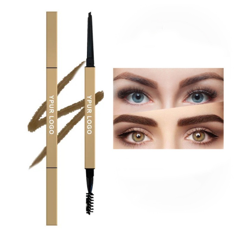 Eyebrow Pencil Supplier - Custom Dual Ended Waterproof Triangular