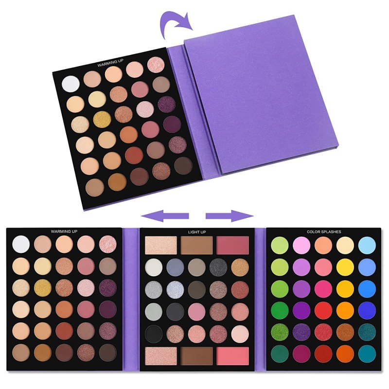 Eyeshadow Palette Manufacturer - Wholesale 86 Color With 15 Brushes