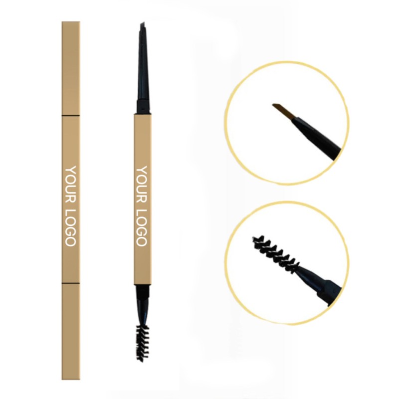 Eyebrow Pencil Supplier - Custom Dual Ended Waterproof Triangular