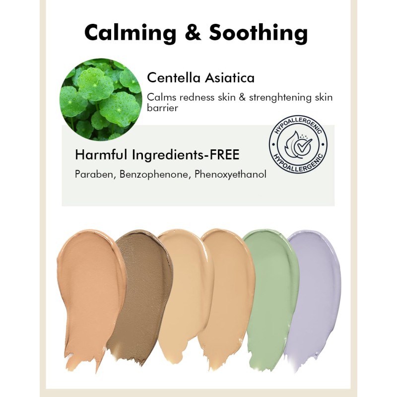 Concealer Palette Factory - Wholesale Professional Color Correcting 6 Color