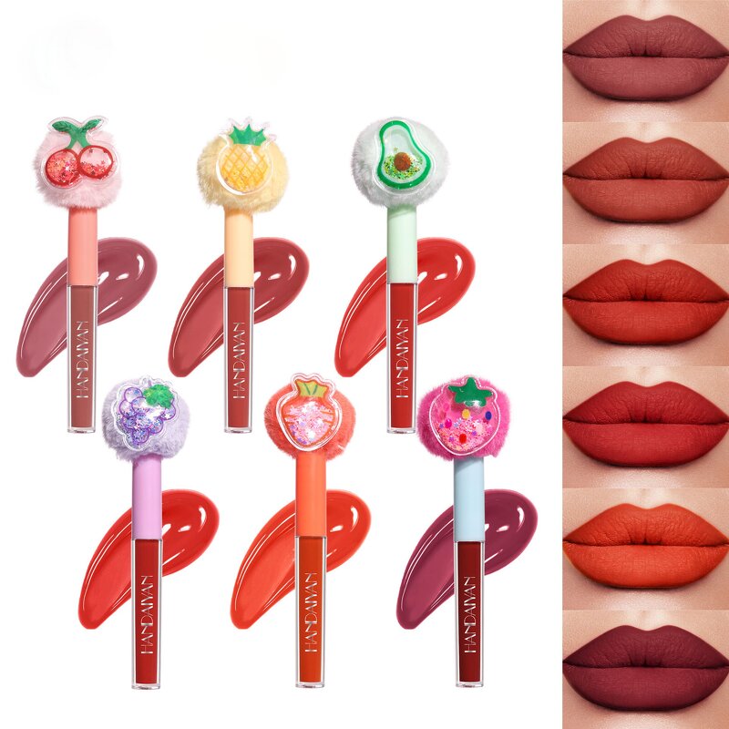 Lip Gloss Factory - Wholesale Fruit Plush Head Matte Lasting