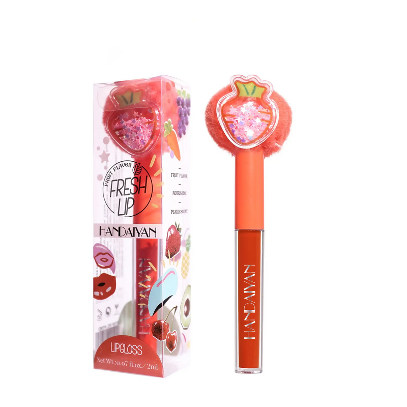 Cute Lip Gloss Supplier - Wholesale Non-stick Cup Matte Plush Head