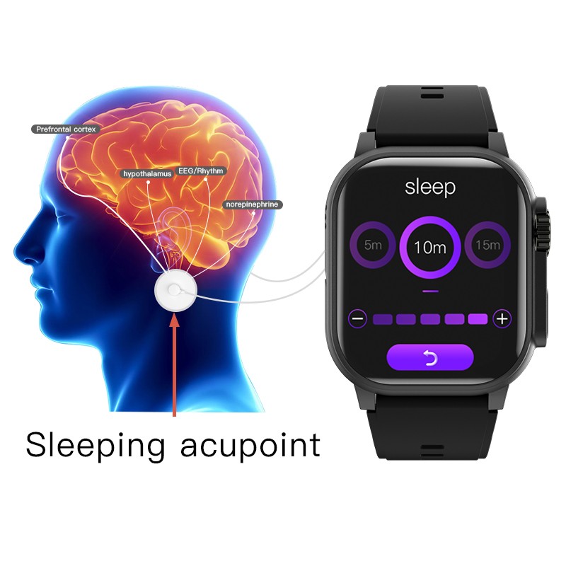 OEM Logo Smart Watch with Vibration Tissue Therapy Hot Selling Wireless Fitness Tracker for Health Fitness and Vibrators