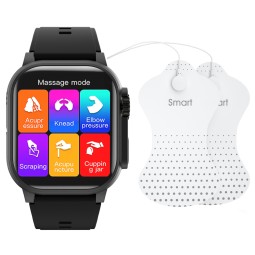 OEM Logo Smart Watch with Vibration Tissue Therapy Hot Selling Wireless Fitness Tracker for Health Fitness and Vibrators