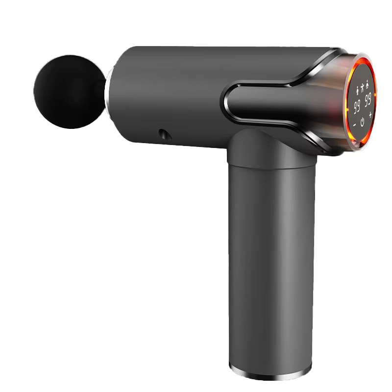 OEM Professional Deep Tissue Massage Gun, Portable Electric Percussion Massager, 99 Speeds, 4 Heads, Muscle Recovery Tool