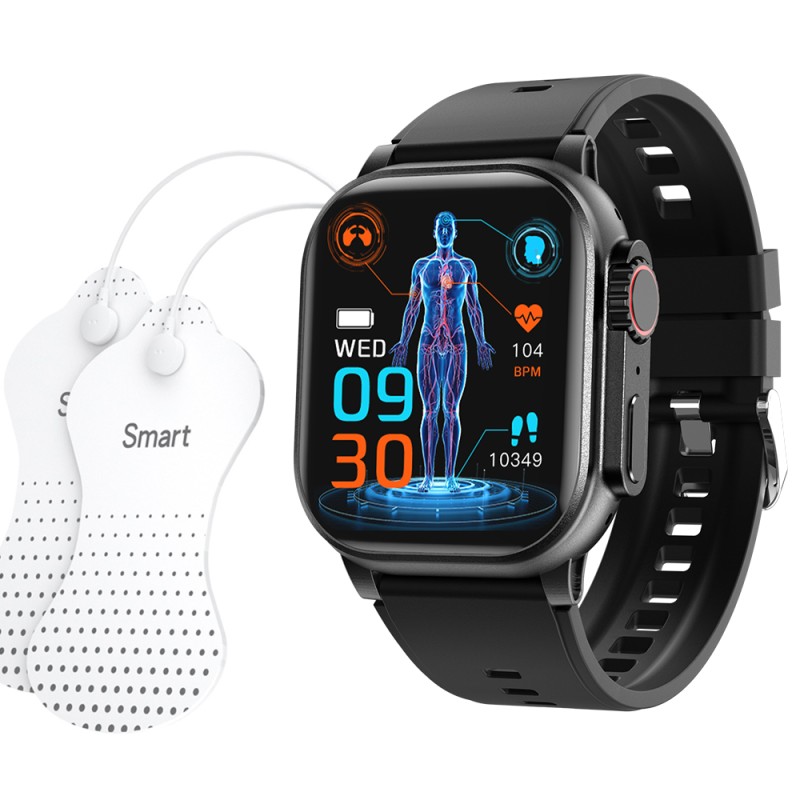 New Arrival Ultra Series Vibration Massage Function Sport Health Monitoring Wireless Waterproof Massage Smart Watches