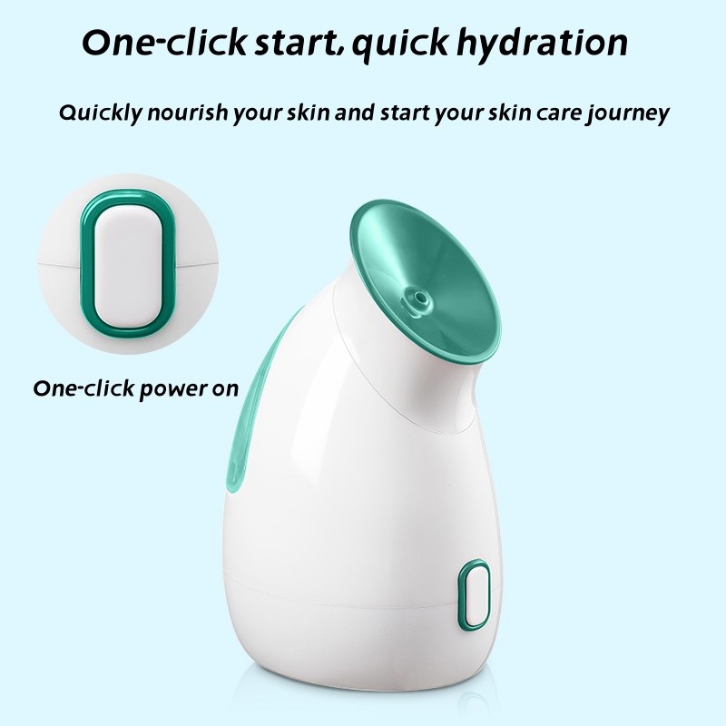 Portable Electric Multifunction Spa Machine ABS Material Mist Humidifier Facial Steamer for Home Travel Skin Care Auspicious