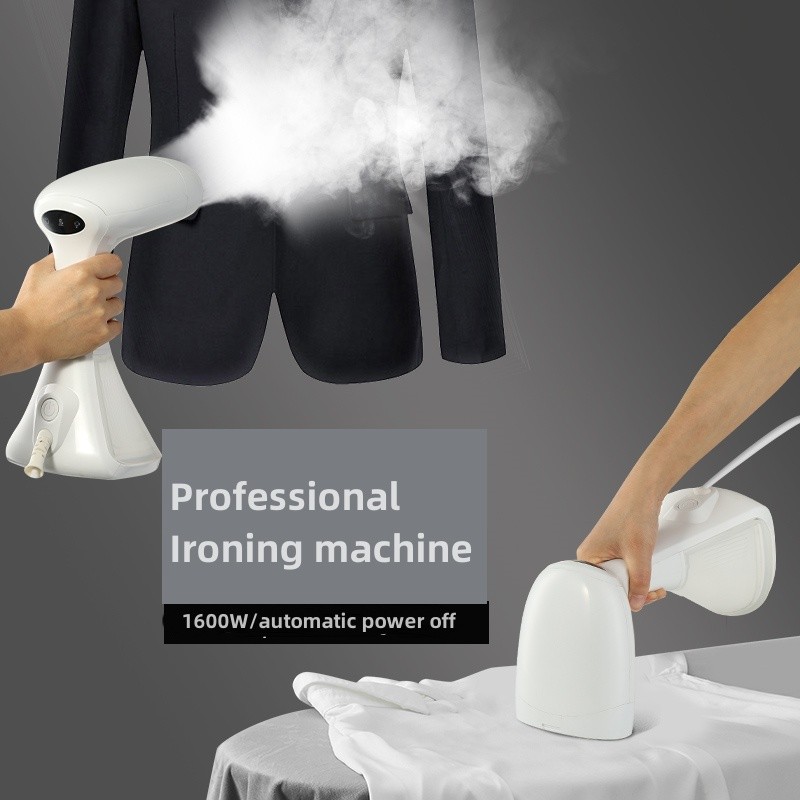 Portable Home and Hotel Clothes Steamer Handheld Dry Garment Steamer with Fast Heat-Up and Large Water Tank Plastic Material