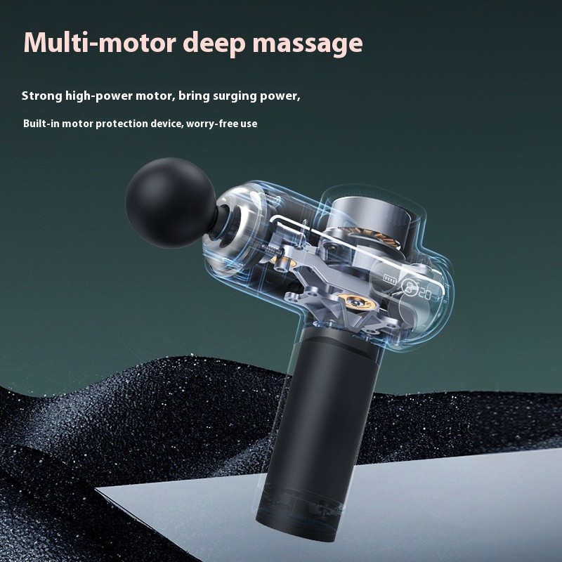 New Multi-motor Smart Mini Massage Gun Deep Tissue Sensitive Intensity Fasical Massage Gun Best Budget for Promotional