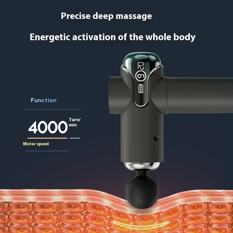 New Multi-motor Smart Mini Massage Gun Deep Tissue Sensitive Intensity Fasical Massage Gun Best Budget for Promotional