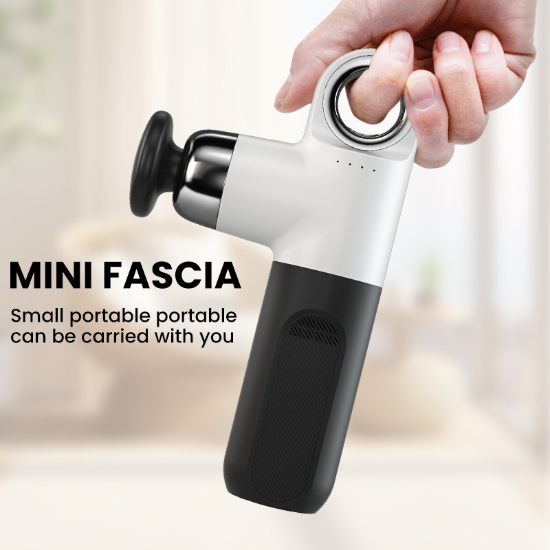 2025 Korea Mini Massage Gun Vibration Electric Facial Gun Portable Massager Deep Tissue Professional Booster Muscle Massage Gun