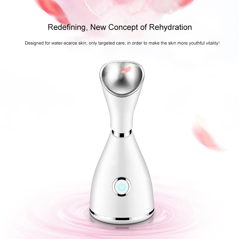 2025 OEM Electric Home Steam Inhaler Machines Face Care  Mist Deeply Moisture Facial Steamer for Household Use