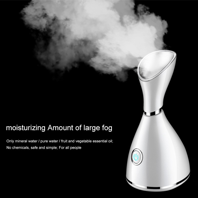 2025 OEM Electric Home Steam Inhaler Machines Face Care  Mist Deeply Moisture Facial Steamer for Household Use