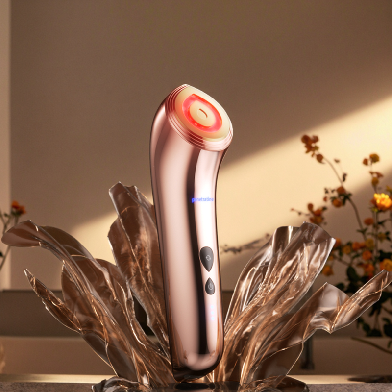 Face Beauty Equipment Hot Cold Wrinkle Remover Ems Massager Neck Lifting Skin Care Device