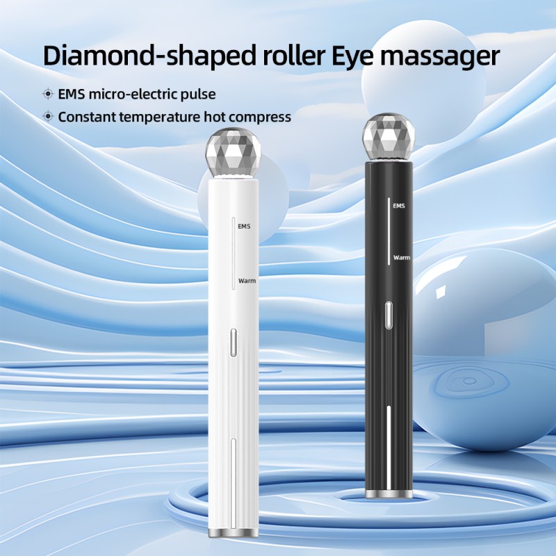 OEM New Eye Lift Wand EMS Microcurrent Eye Massage Wand Rechargeable Eye Massager for Dark Circles Anti Wrinkles