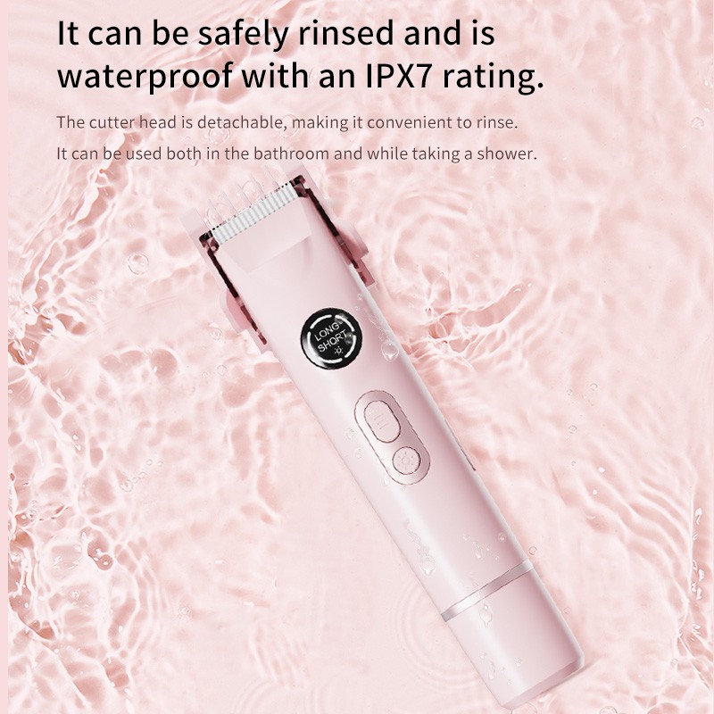 4 in 1 Electric Hair Trimmer Portable Waterproof Rechargeable Painless Lady Mini Shaver