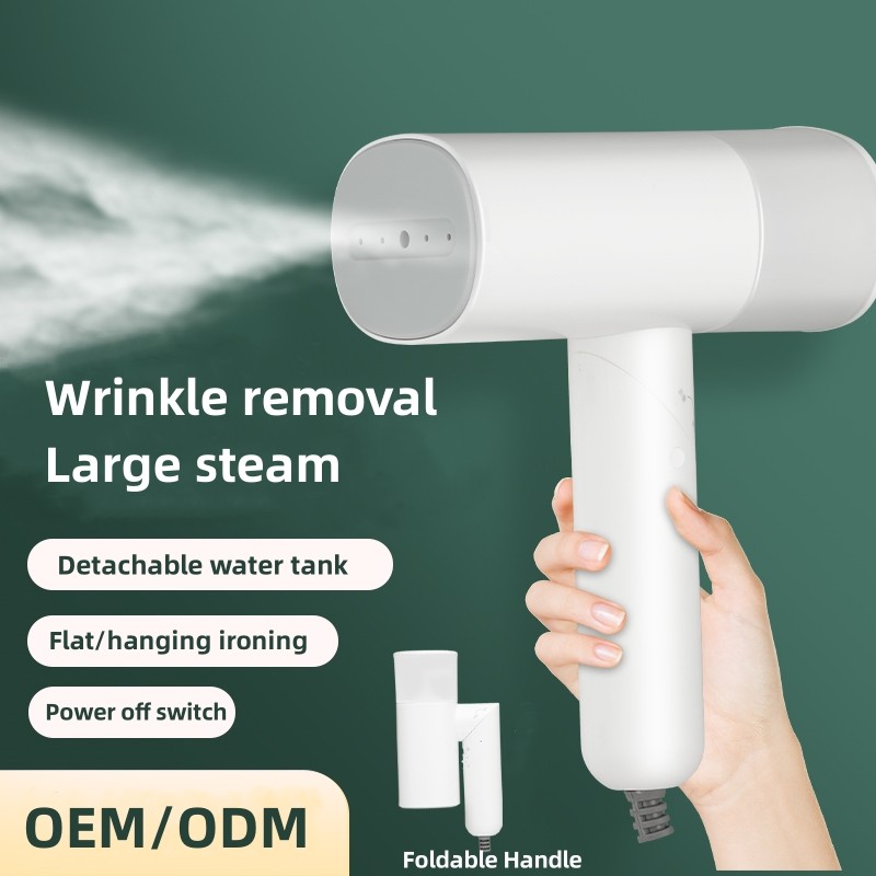 OEM Logo Household 150ML Water Tank Portable Foldable Clothes Steamer Fast Preheating Handheld Powerful Steamer for Travel