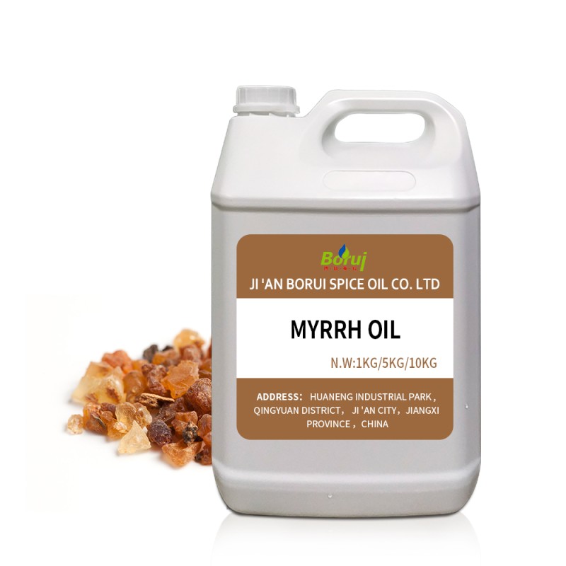 Myrrh Essential Oil Factory - 100% Pure Natural for Aromatherapy