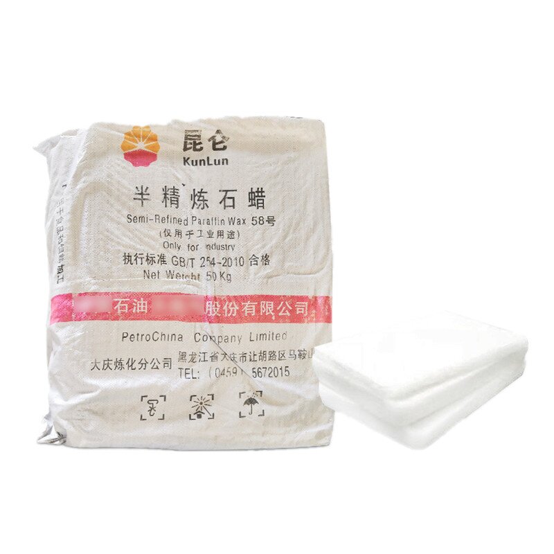 Semi Refined Paraffin Wax Supplier - 58 60 for Candle Making Wholesale