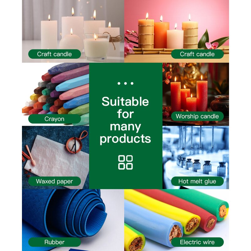 Fully Refined Paraffin Wax Manufacturer - 54/56 for Candle Raw Materials