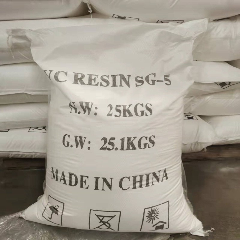 PVC SG5 Resin Factory - Virgin Granules Pipes Raw Material