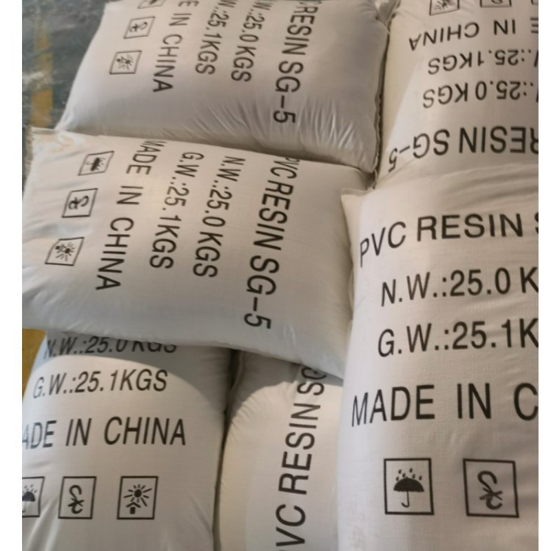 PVC SG5 Resin Factory - Virgin Granules Pipes Raw Material