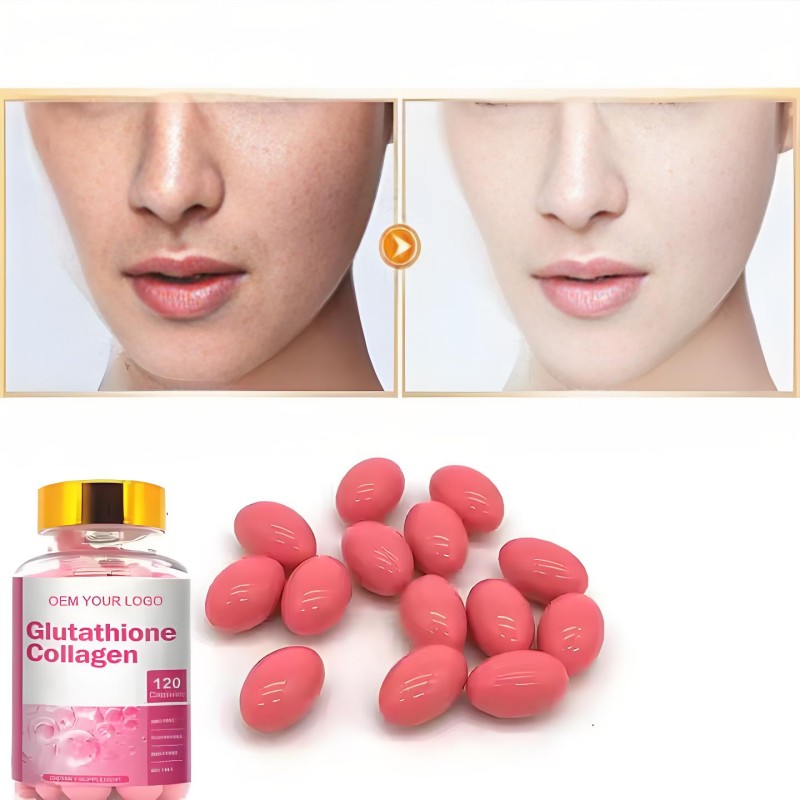 Skin Whitening Capsules Supplier - OEM 5000mg Soft Gel Private Label