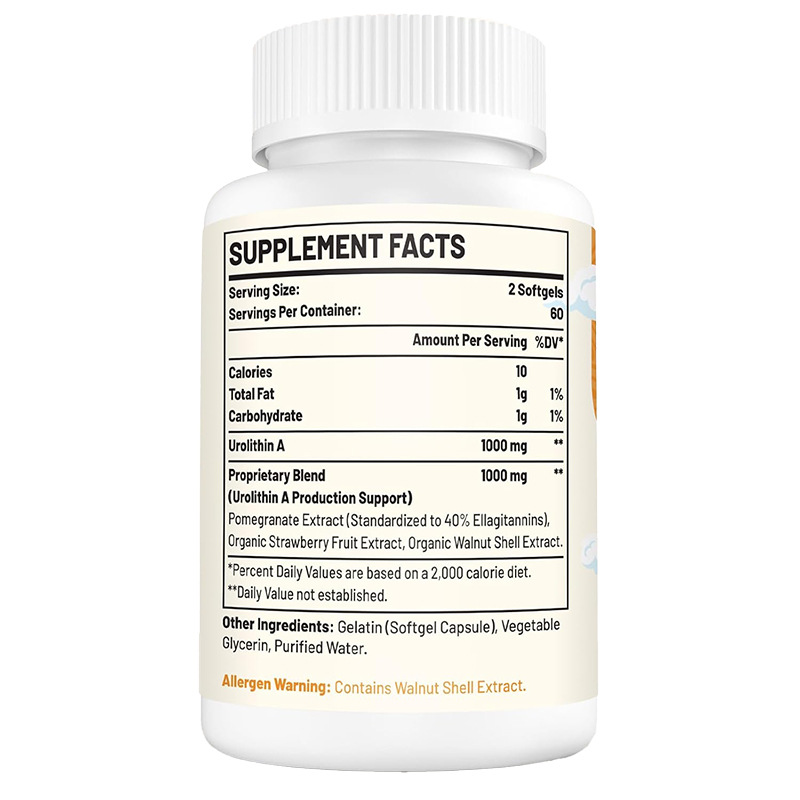 Urolithin Capsules Manufacturer - Antioxidant Factory Supply Hot Sale