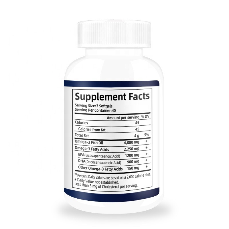 Fish Oil Softgels Manufacturer - Private Label Omega-3 EPA DHA Immune