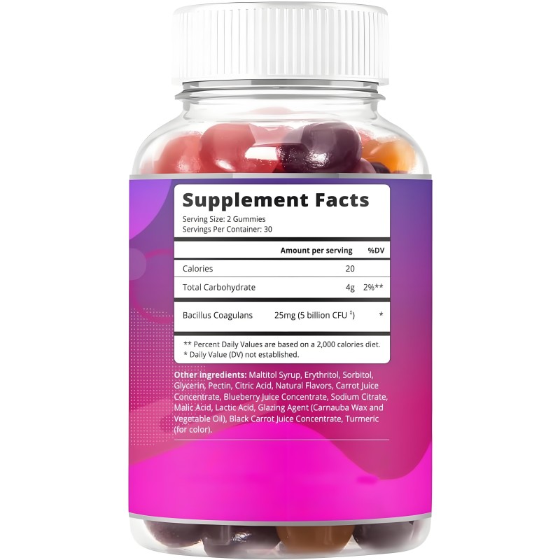 Probiotic Gummy Manufacturer - Private Label Sugar-Free Supplement