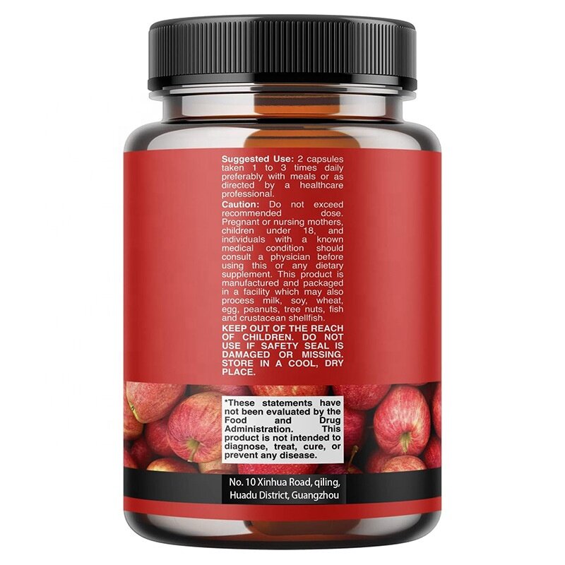 Apple Cider Vinegar Capsules Manufacturer - Source Factory Hot Sale Amazon