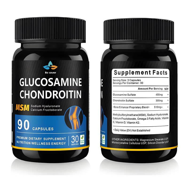 Joint Supplement Tablets Factory - OEM MSM Glucosamine Chondroitin Capsules