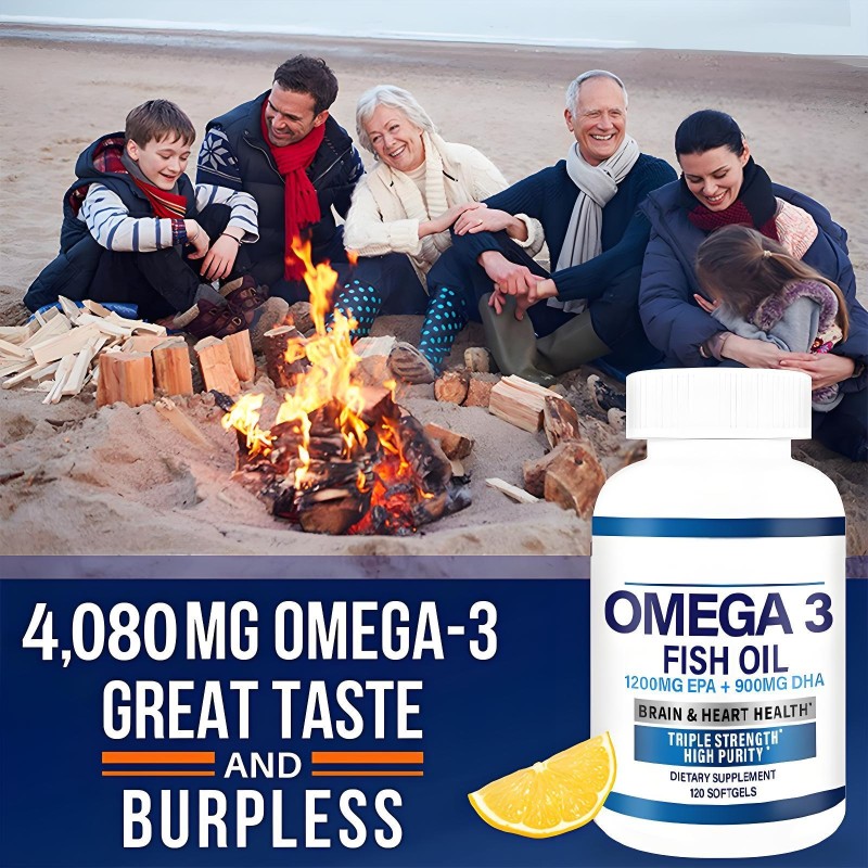 Fish Oil Softgels Manufacturer - Private Label Omega-3 EPA DHA Immune