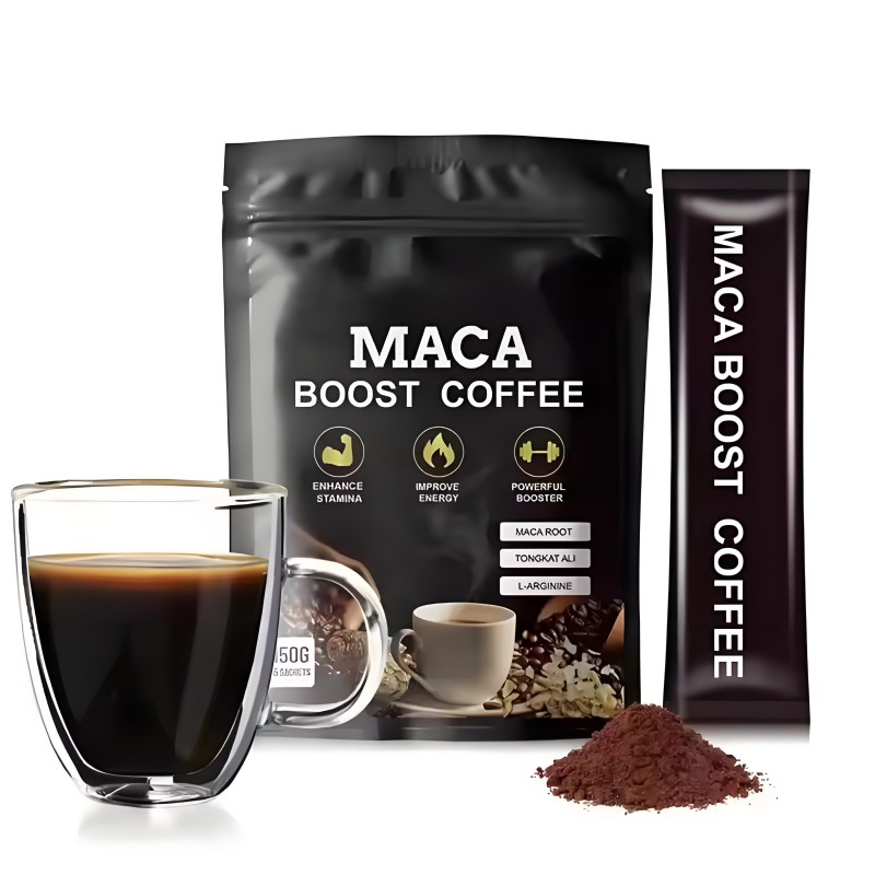 Maca Instant Coffee Factory - Black Maca Booster Male Energy Powder
