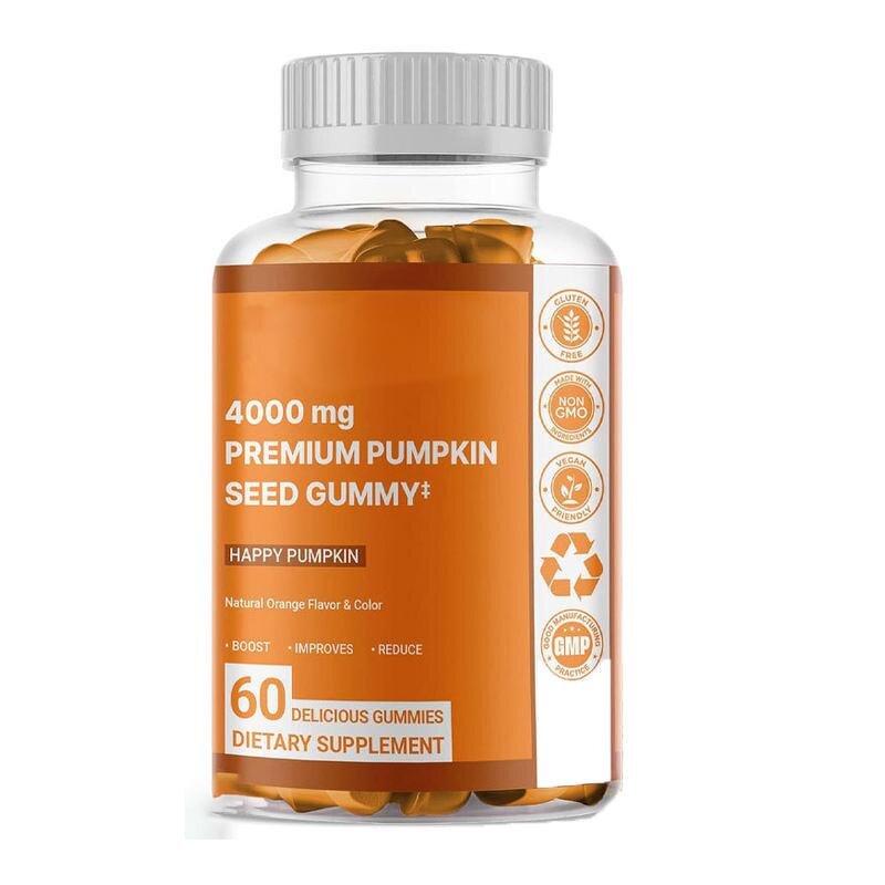 Pumpkin Seed Oil Gummies Supplier - Sugar Free Hair Growth Youthful Skin