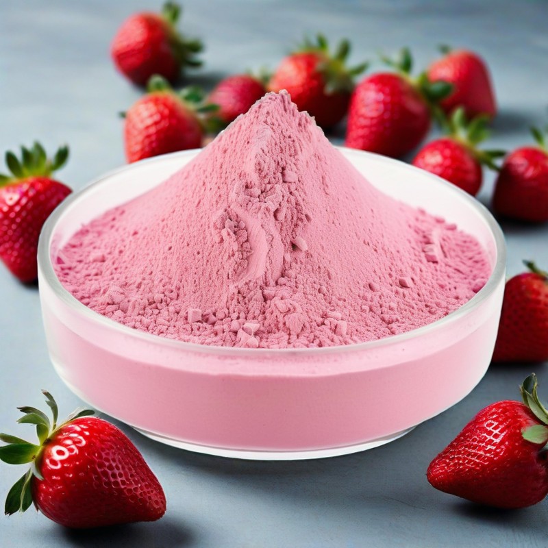 Strawberry Powder Factory - Food Grade Bulk Organic Extract