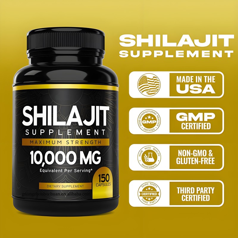 Shilajit Capsules Supplier - Extra Strength Ashwagandha 60 Caps Adults