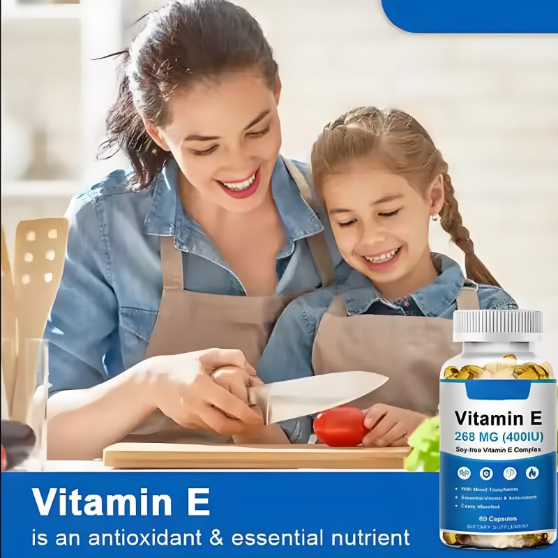 Vitamin E Capsules Supplier - OEM/ODM Halal Natural Organic Skin Care