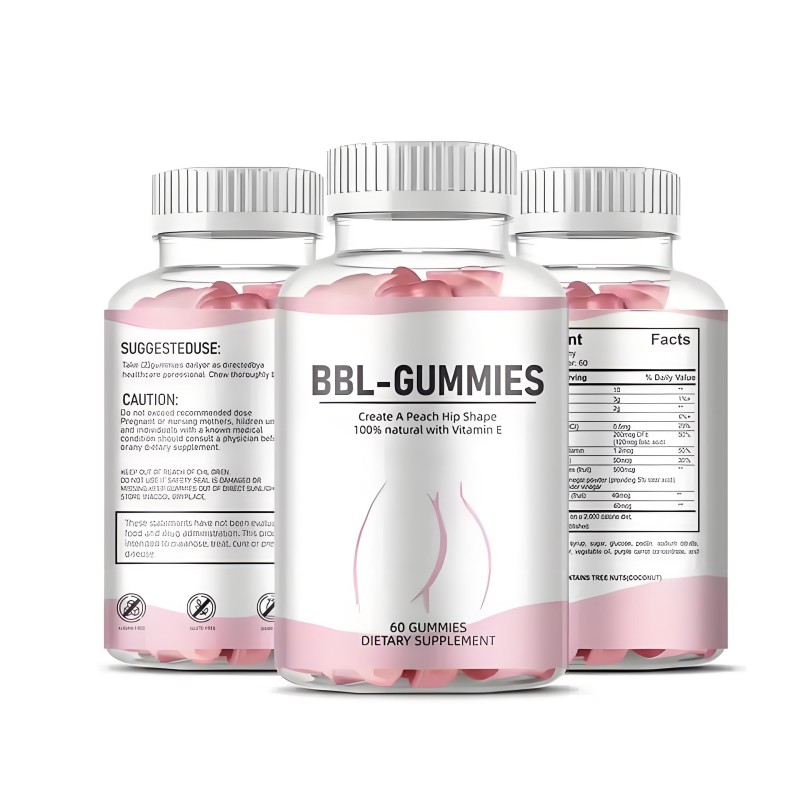 Butt Enhancement Gummies Factory - OEM Private Label Women Design
