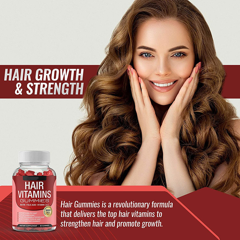 Hair Vitamin Gummy Manufacturer - GMP Vegan Sugar Free OEM Wholesale