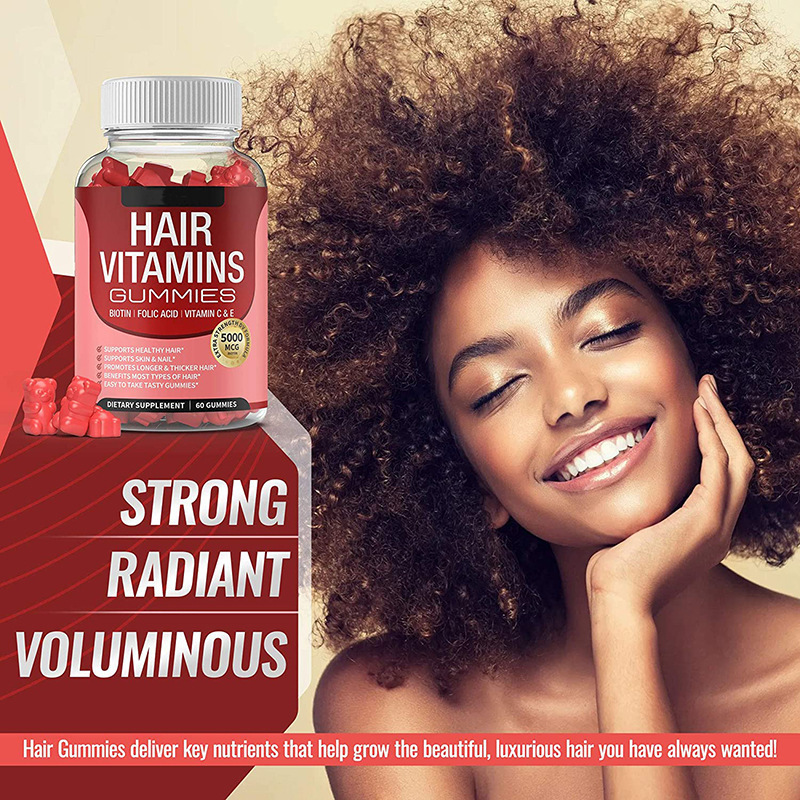 Hair Vitamin Gummy Manufacturer - GMP Vegan Sugar Free OEM Wholesale