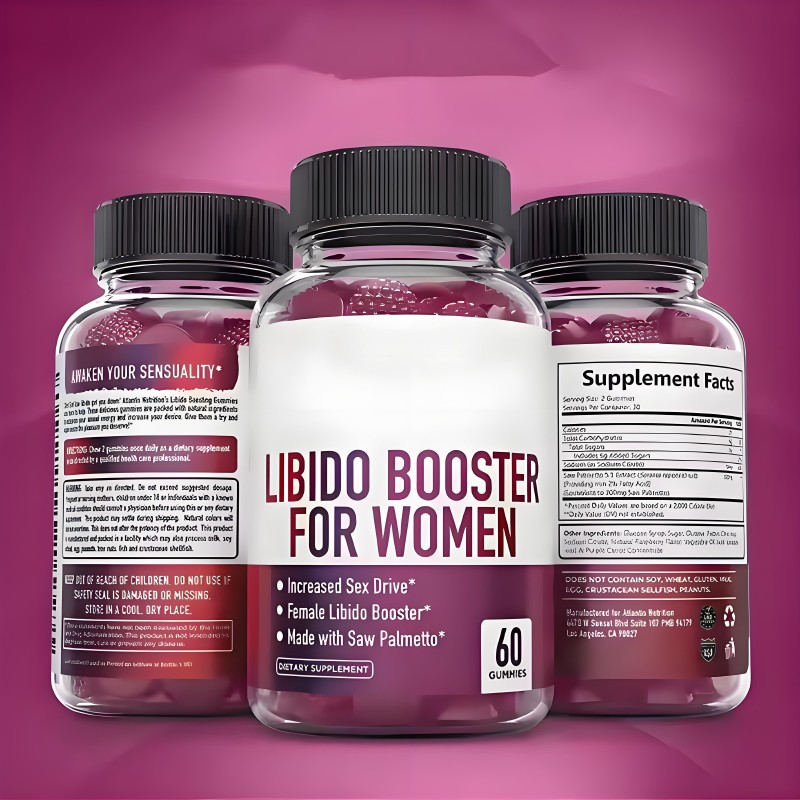 Female Libido Gummy Factory - Horny Goat Weed Energy Boosting Candy