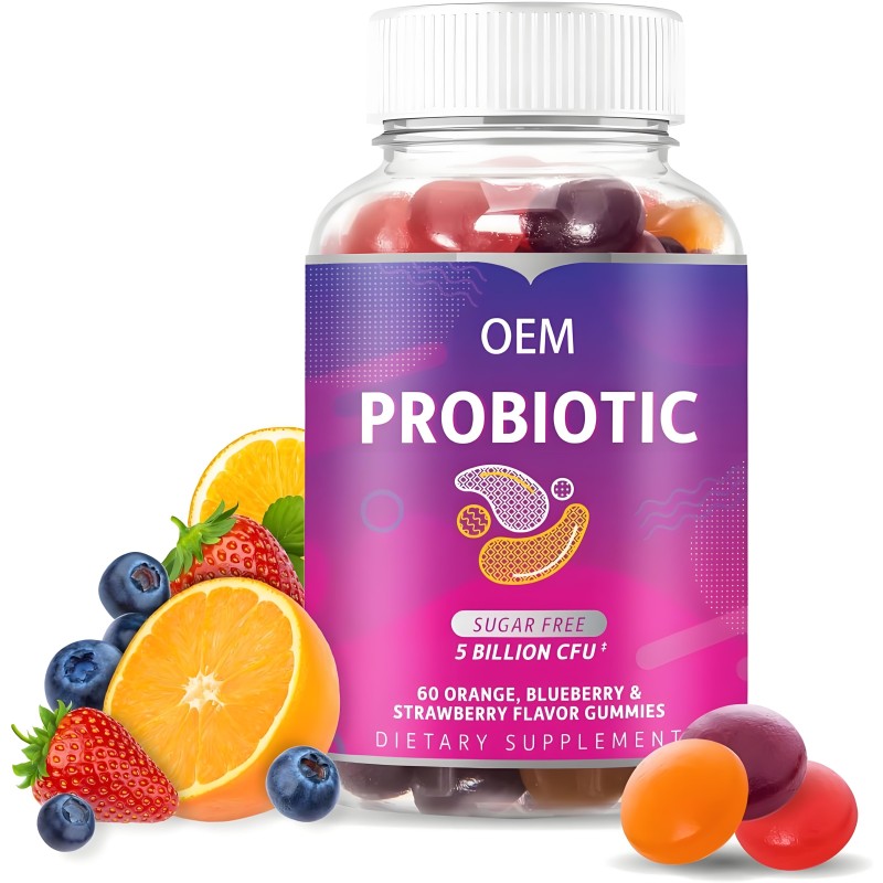Probiotic Gummy Manufacturer - Private Label Sugar-Free Supplement