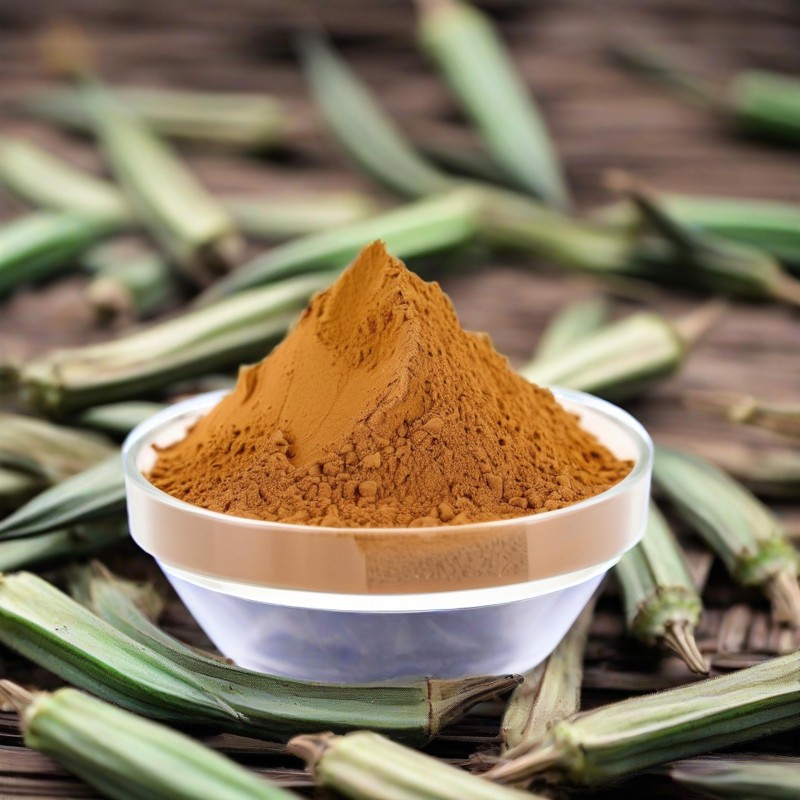 Okra Seed Extract Factory - Wholesale Price Food Grade Bulk Dry